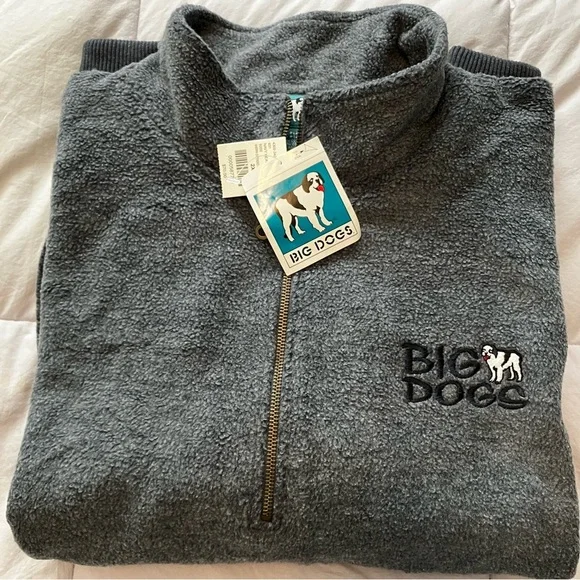 Big Dog Sherpa Extended Zip - 2XL - Navy Heath - Picture 9 of 9